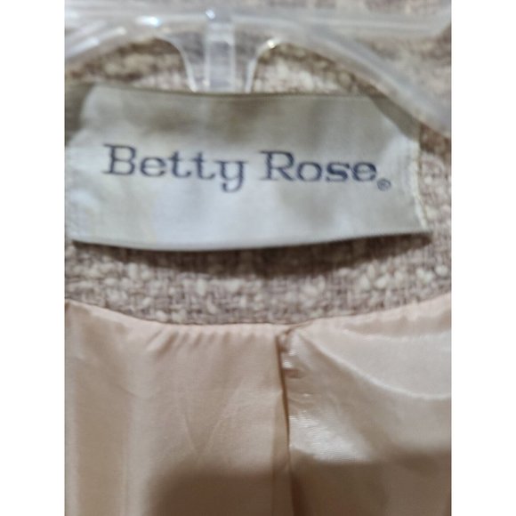 Coat VTG 1960s Betty Rose Green Wool Tweed Button Overcoat Long Womens Size xl - Picture 11 of 12